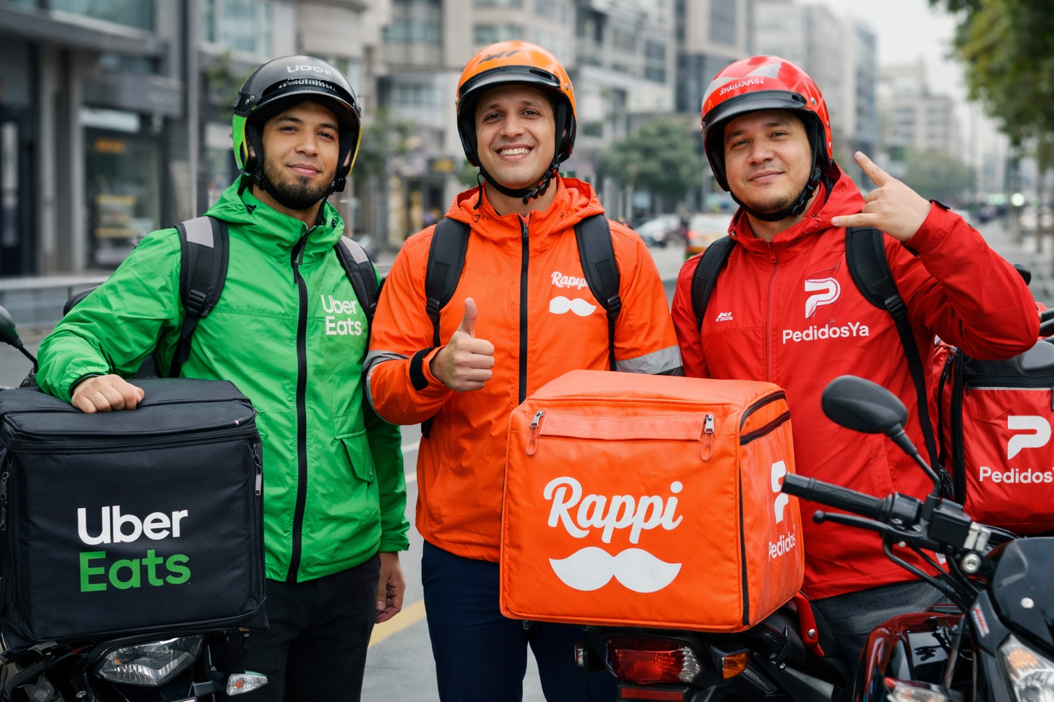 Conductores profesionales delivery en Lima, Perú