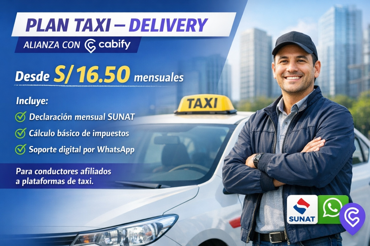 Plan Taxi - Delivery